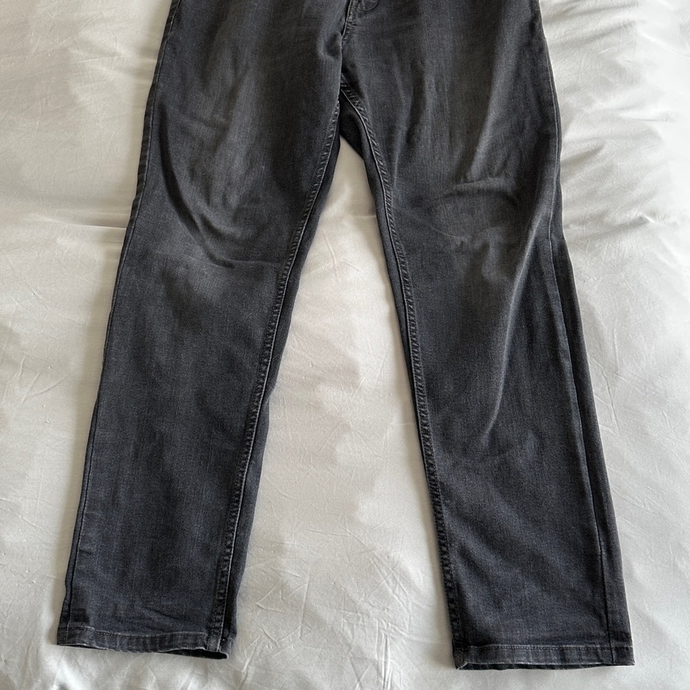 Ring of Fire Black Slim Jeans with Tapered Legs